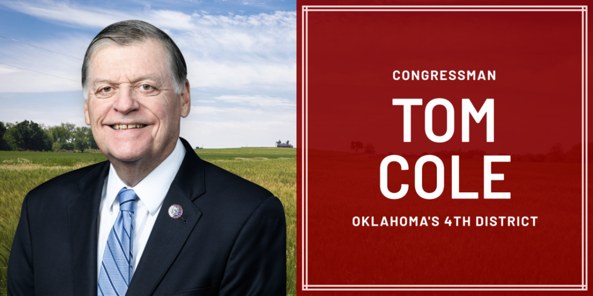 From Rep. Tom Cole's Desk (June 30, 2022)