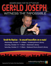 Magician Gerald Joseph