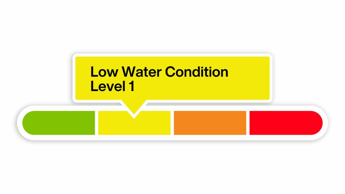 MEDIA RELEASE: LEVEL 1 LOW WATER CONDITION ISSUED FOR THE QUINTE ...