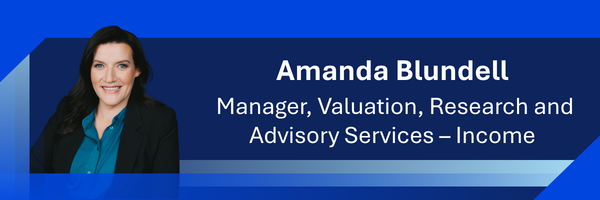 Portrait photo of Amanda Blundell, Manager, Valuation, Research and Advisory Services – Income team at MPAC