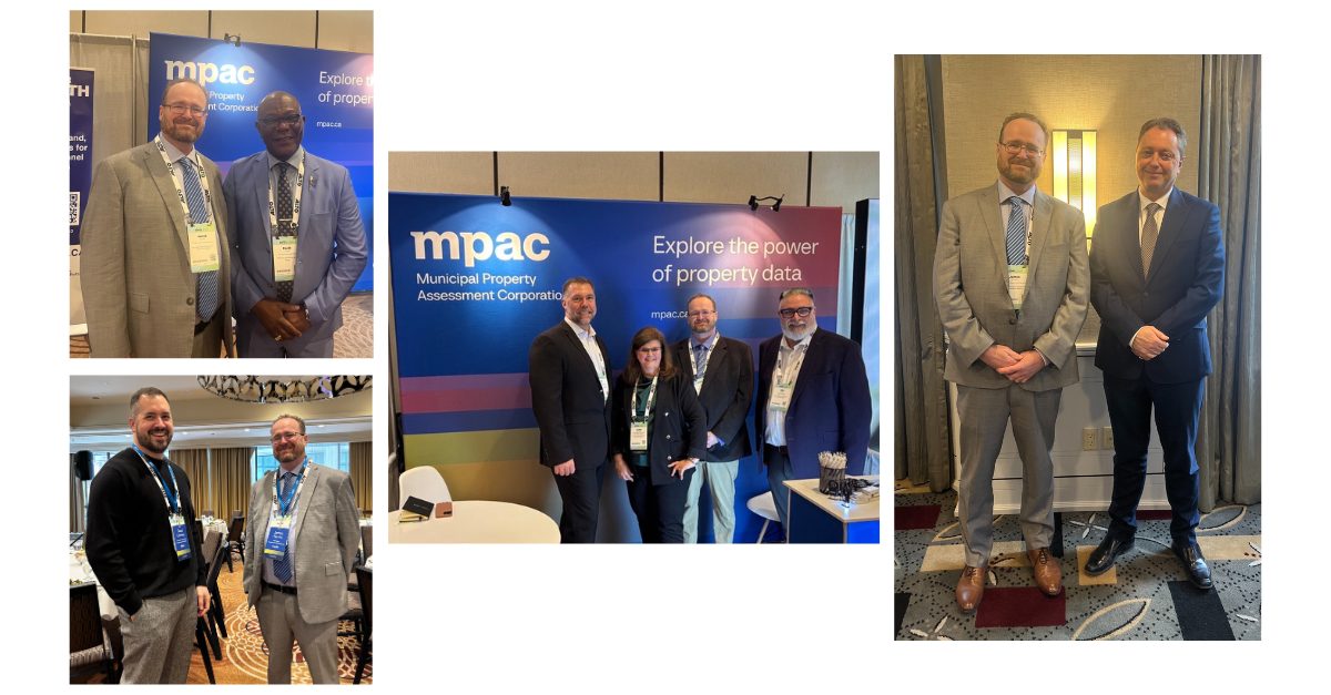 Photo collage of the MPAC Government Relations and Municipal and Stakeholder Relations teams participating in the 2026 ROMA Conference.