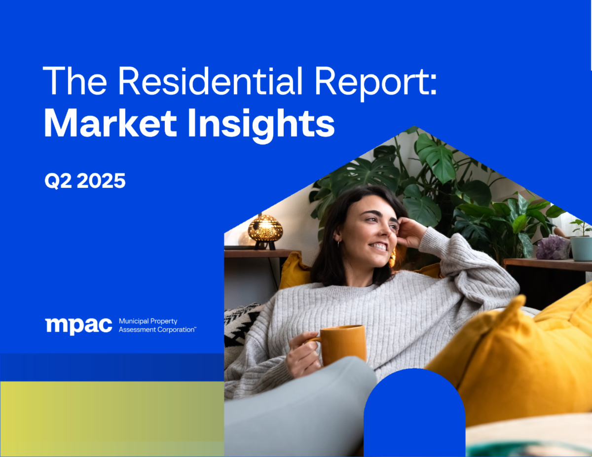 graphic of MPAC The Residential Report Market Insights Q2 2025 report cover