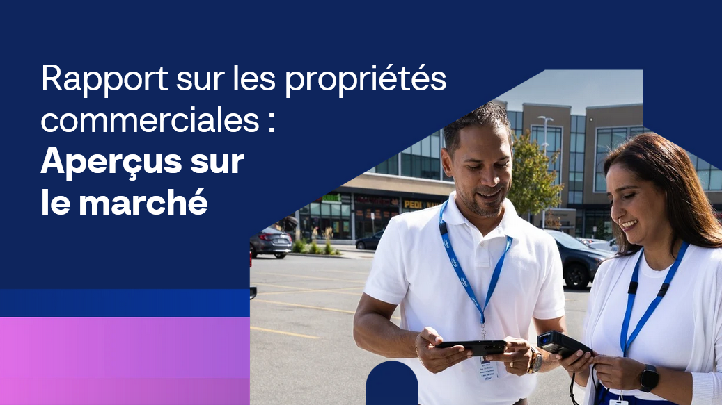 Couverture du rapport sur les propriétés commerciales : Aperçus sur le marché 