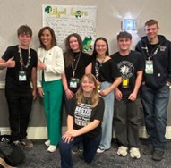 4-H youth participants at the 2026 Ignite by 4-H Conference. National 4-H Council President and CEO Ms. Jill Bramble is pictured second from left.
