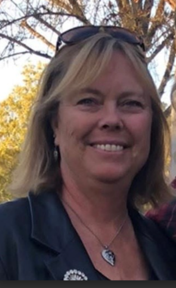 Karen Hayes, 4-H Volunteer in Lake County, California. Karen is smiling in an outdoor location.
