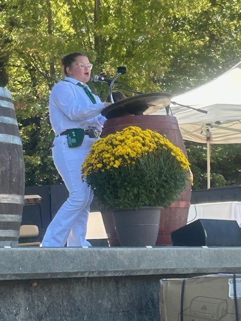 Ironstone 2026-Youth in 4-H uniform speaking at a podium