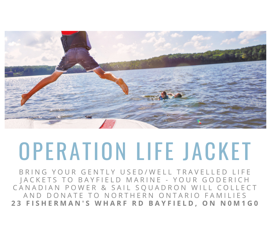 Operation Life Jacket + Store Hours Reminder!