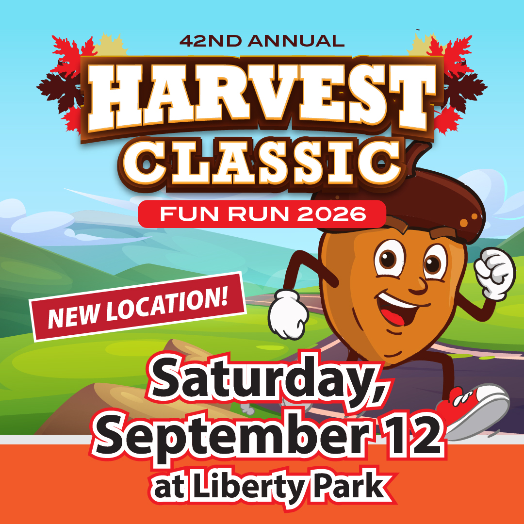 Harvest Classic Fun Run September 12 at Liberty Park