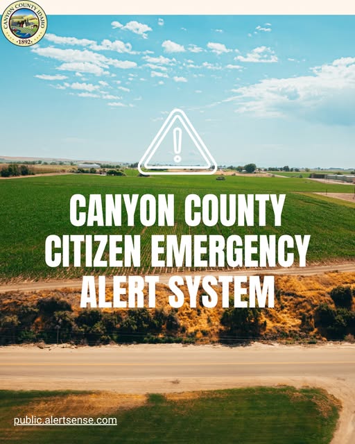 sign up for canyon county alert system