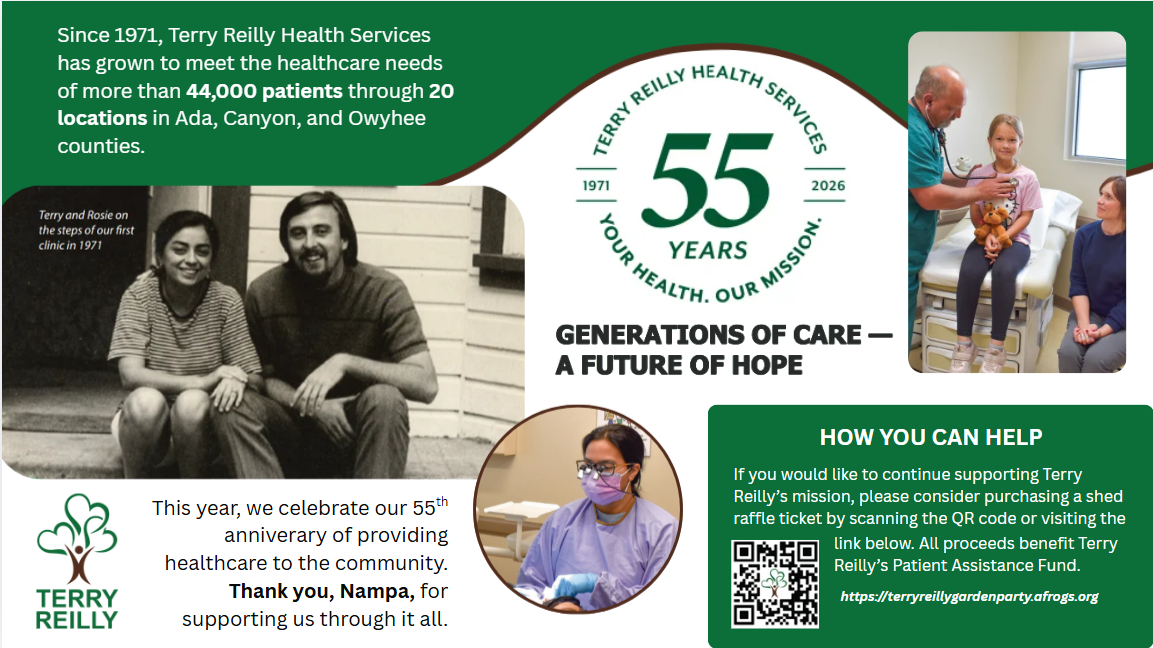 Terry Reilly celebrates 55 years serving our community