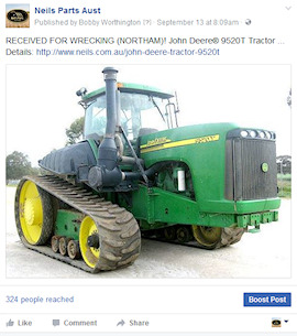 Neil's Parts Facebook Page