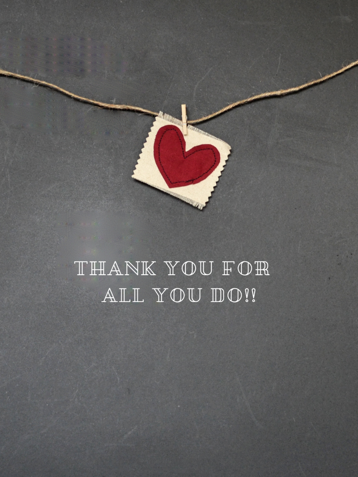 Thank you for all you do!!