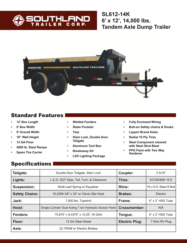 Southland Trailers Newsletter