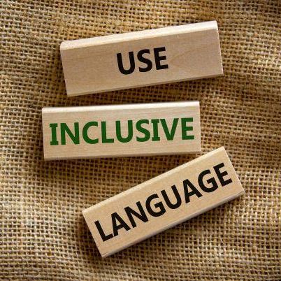 Use inclusive language