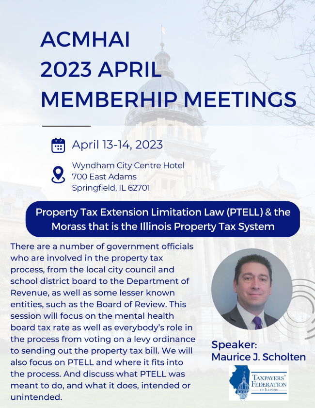 Registration is open for the April 13-14, 2023 in Springfield, Illinois.