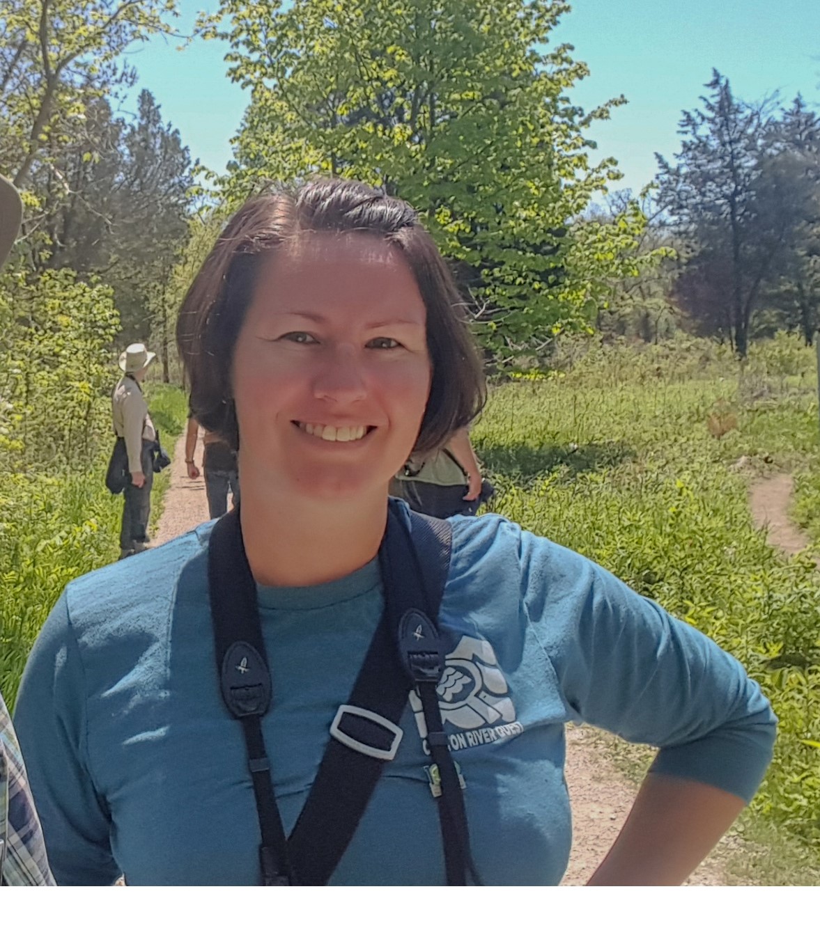 EIC staff naturalist Dale Browne on a birding trip.