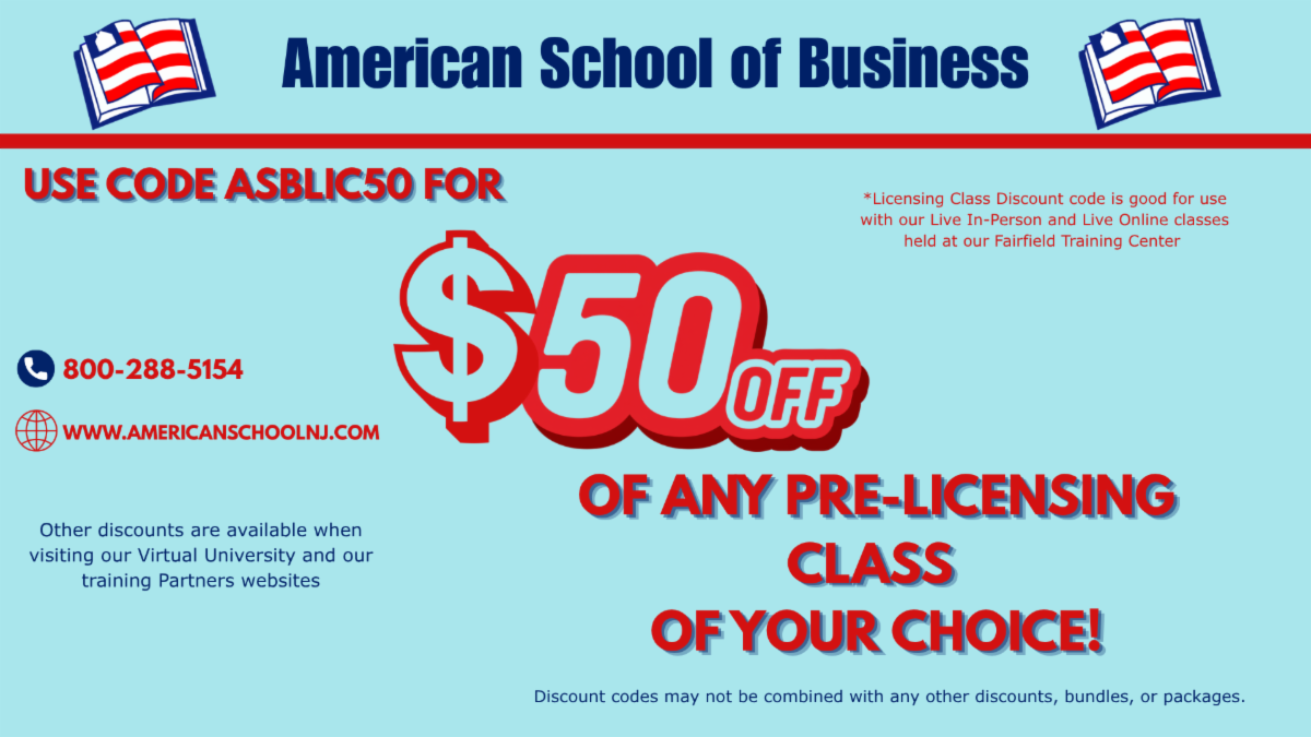 Registration is Open for all Licensing, Continuing Education and Exams Prep Courses and Seminars: Live On-Line,  Self-Study Online or In-Person!
