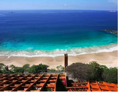 Beach View from Lobby Bar