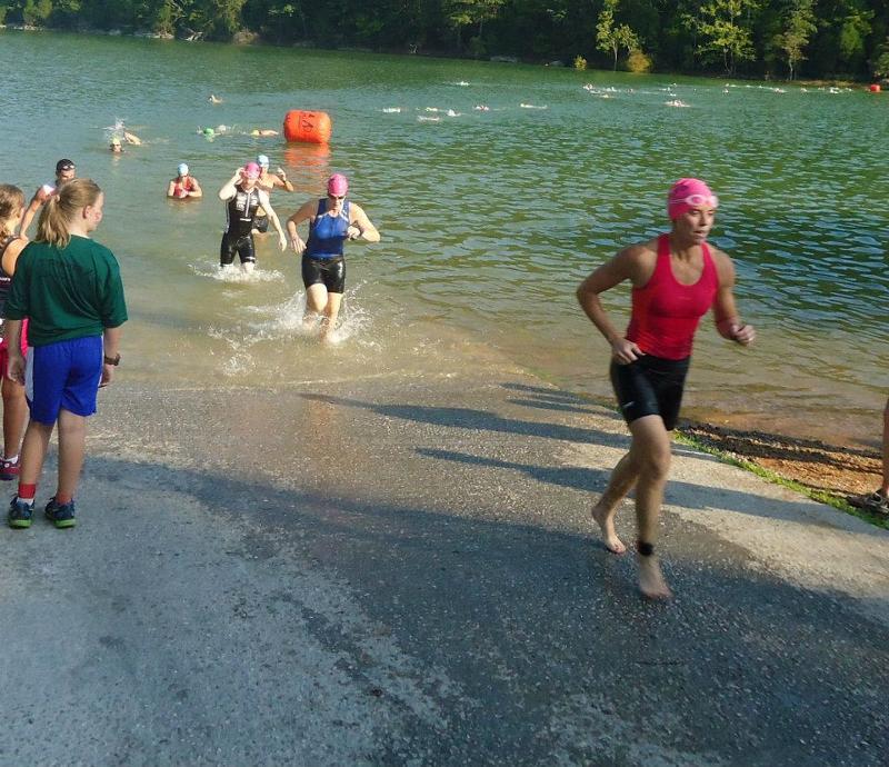 XTERRA Swim Finish Rev 3 Ironman