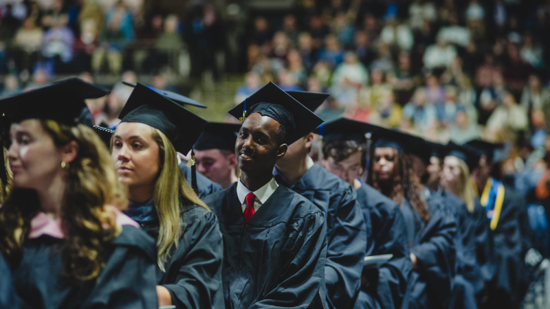 Image of graduates at 2025 Commencement