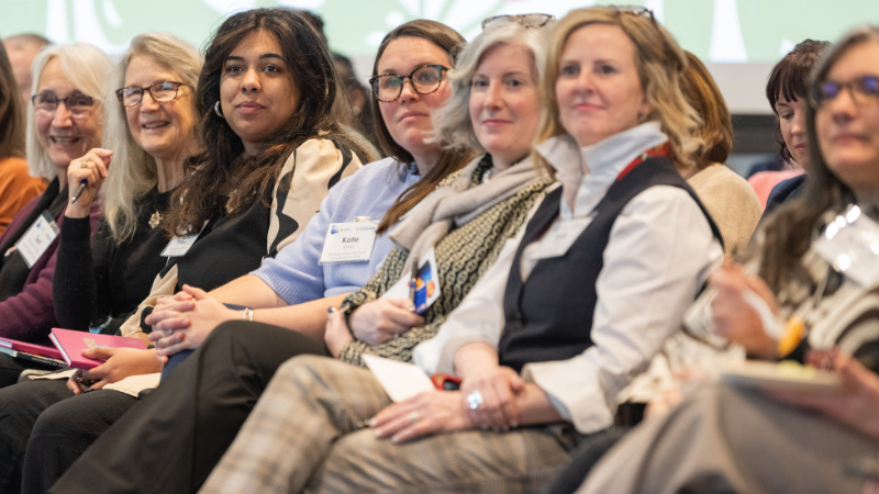 Women in Leadership event photo or audience members