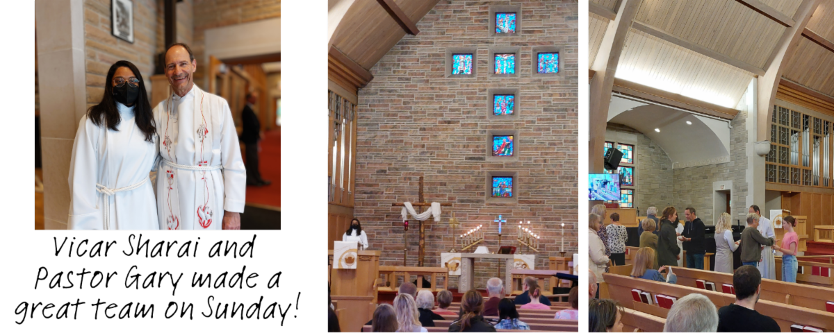 Vicar Sharai and Pastor Gary made a great team on SUnday!.png
