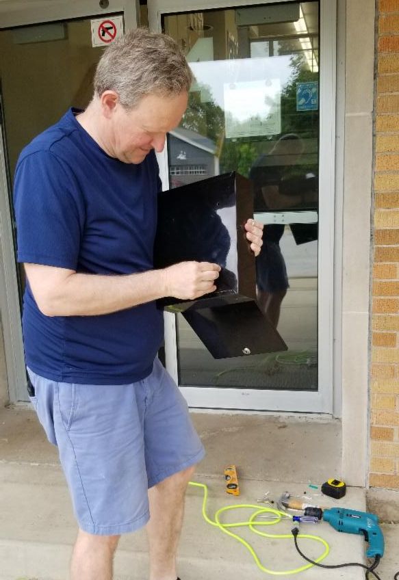 Dave Stoffel Mailbox installation.jpg