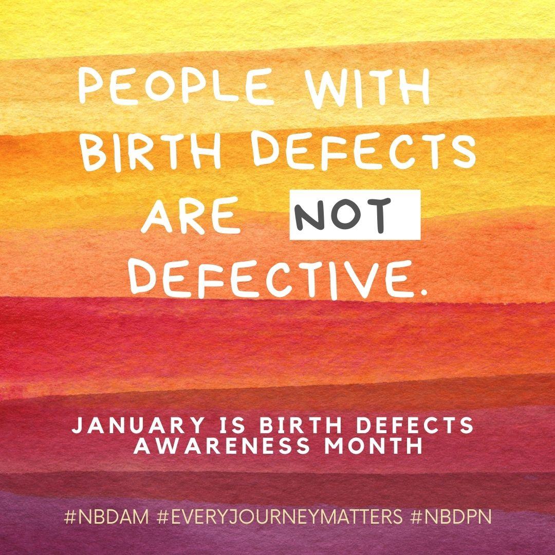 Celebrating Birth Defects Awareness Month