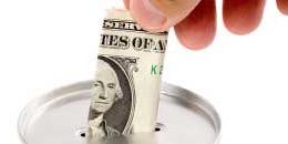 Donation bucket