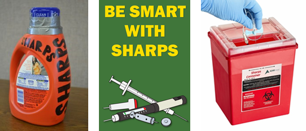 Be smart with sharps!
