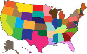 USA map