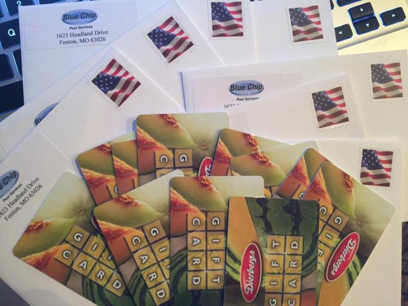 stack of gift cards