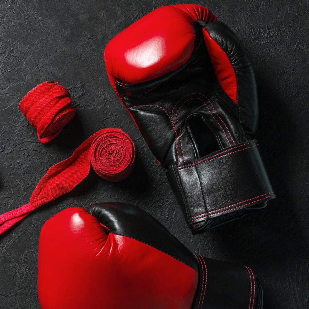 a photo of boxing equipment