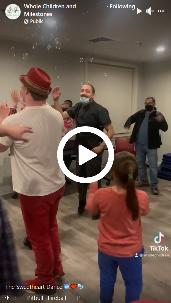 Still image from a video of people dancing- click to watch.