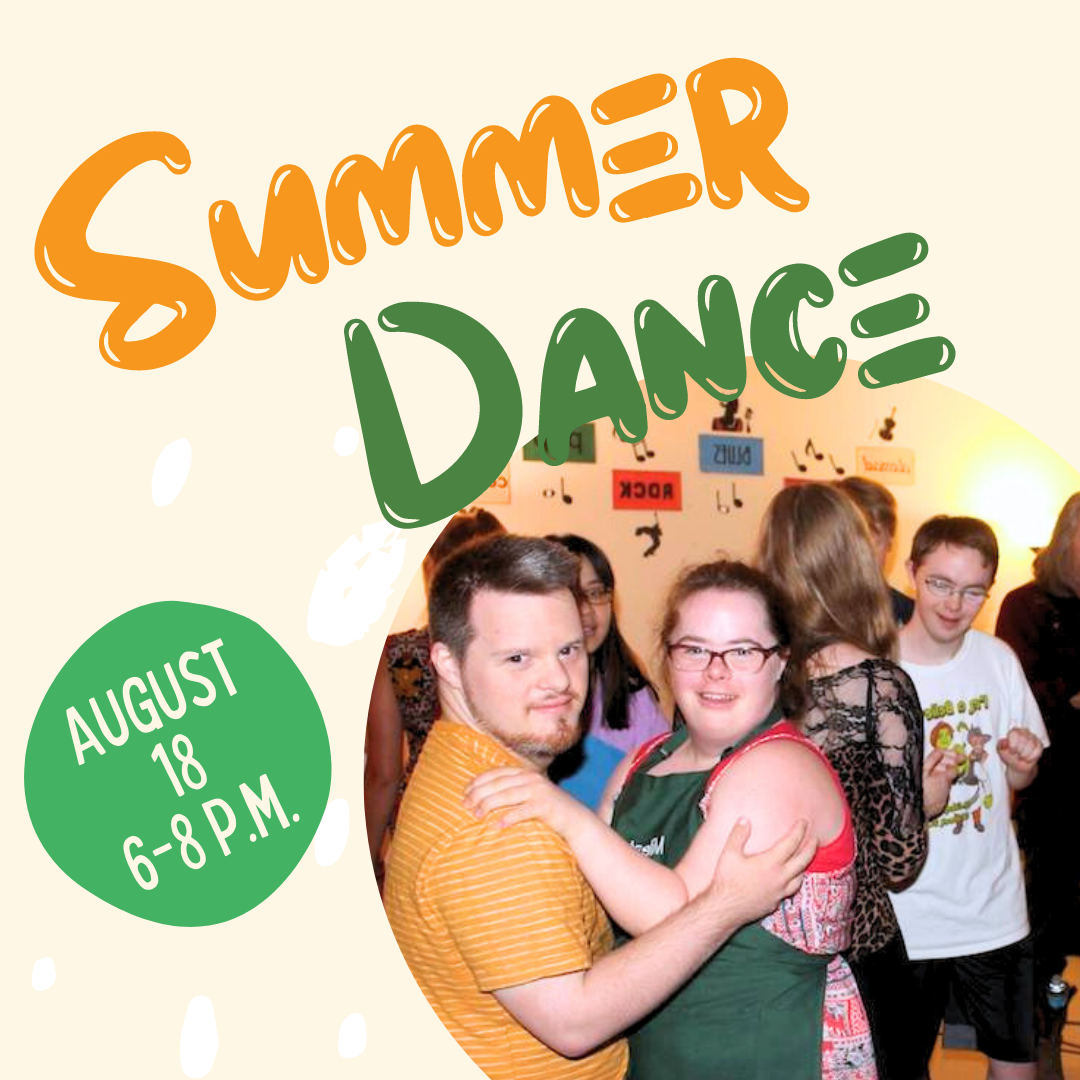 Summer dance. August 18 from 6 to 8 p.m. at the Inclusive Community Center.