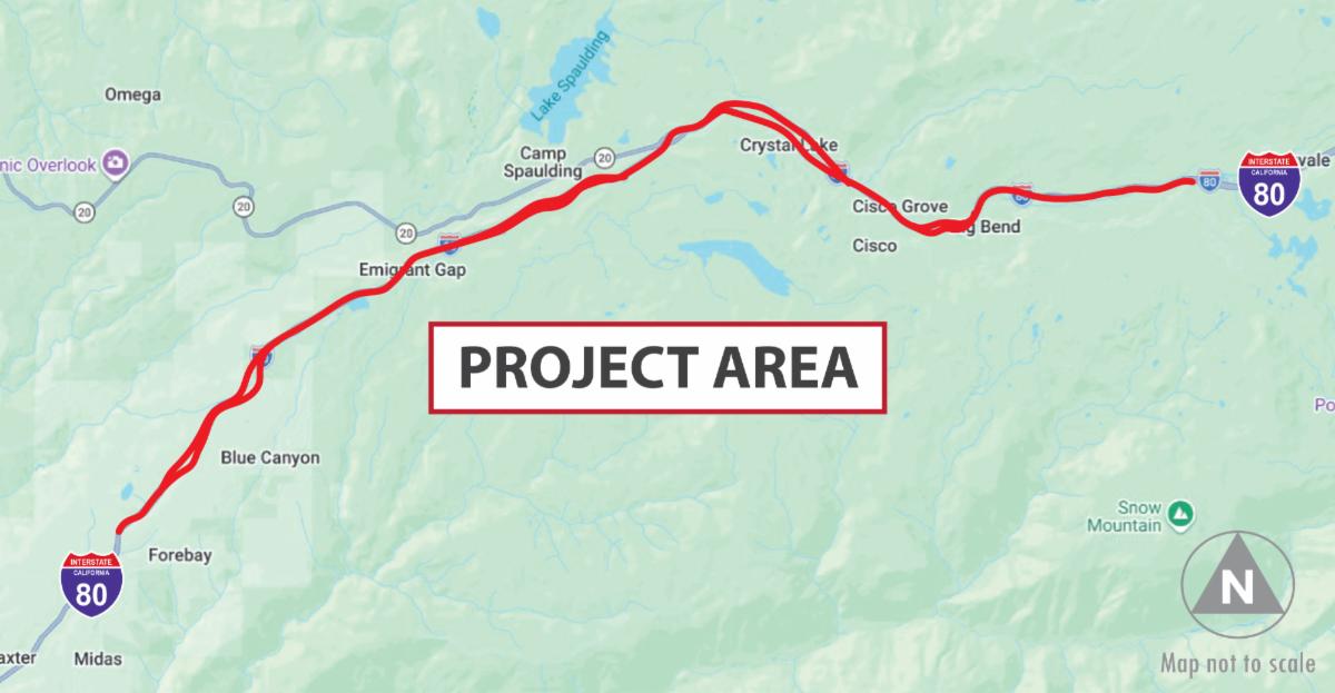Traffic Alert: Long Term Lane Closures Scheduled Along I-80 in Sierra ...