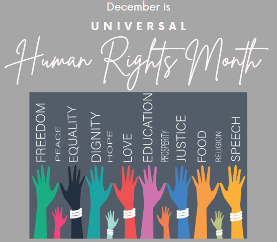 December is Universal Human Rights Month