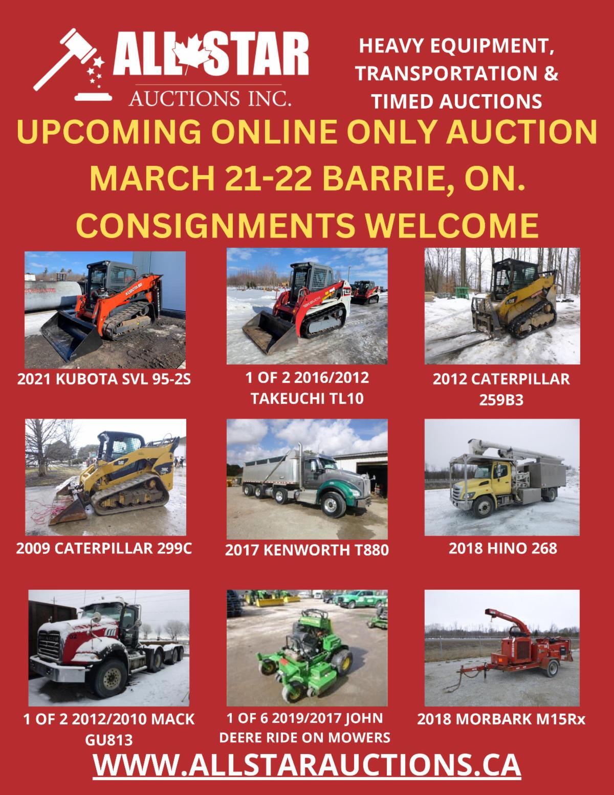 Online Only Auctions