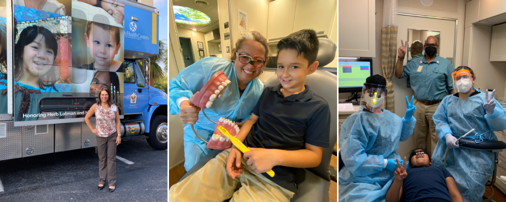 Kids Being Treated by the Ronald McDonald Care Mobile Staff