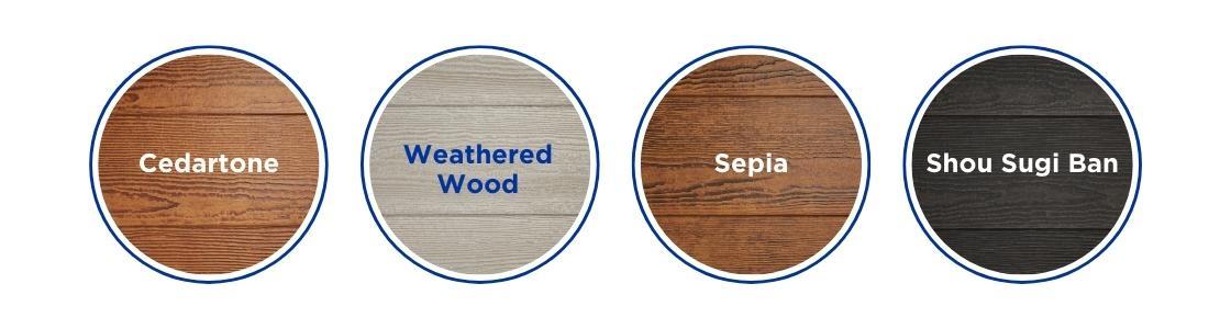 CanWel's Top Selling Siding Colours!