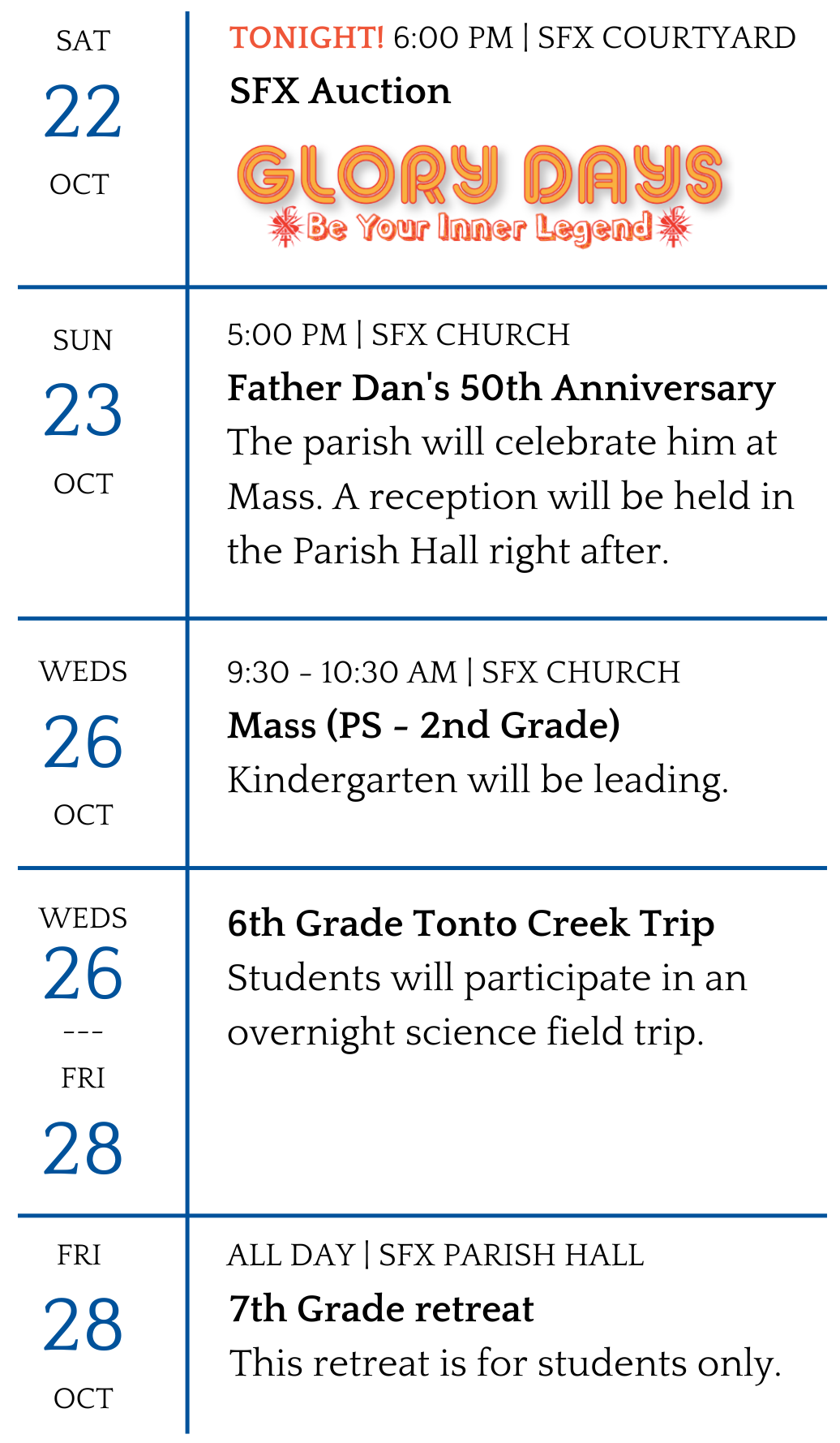 SFX Weekly Newsletter October 22nd, 2022