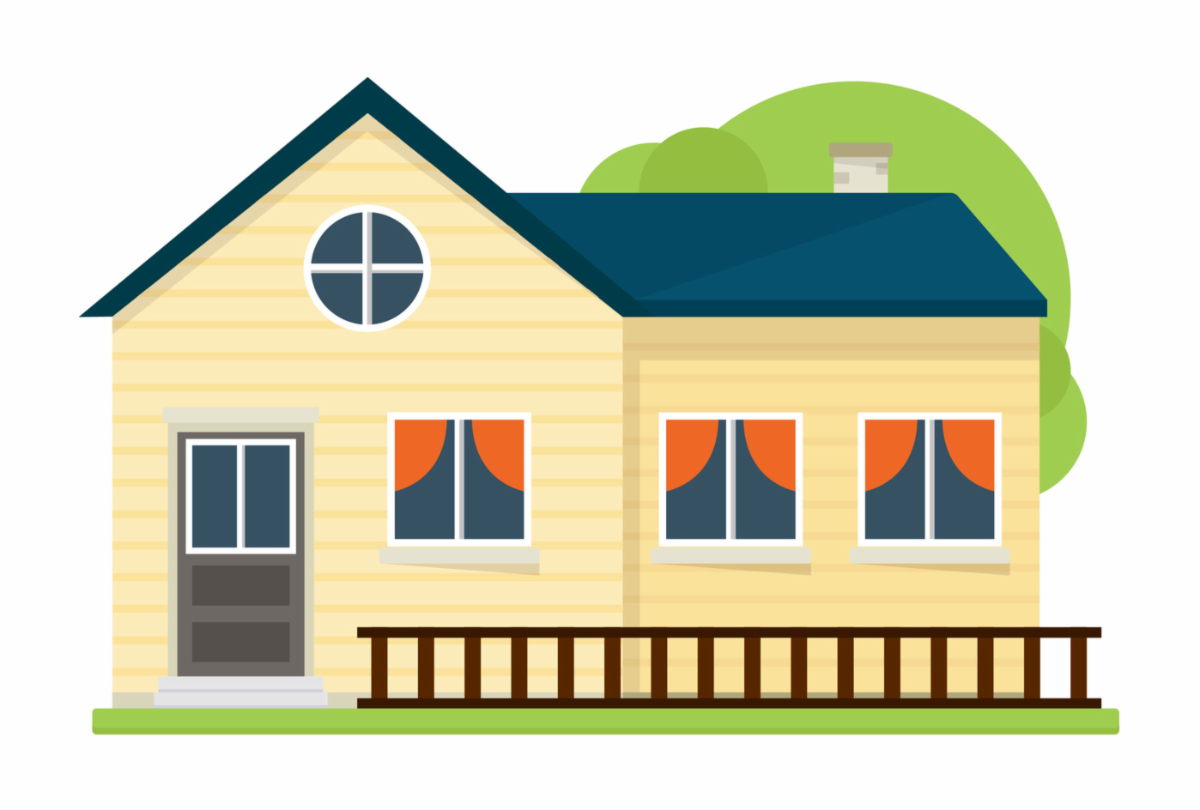 Illustration of cottage