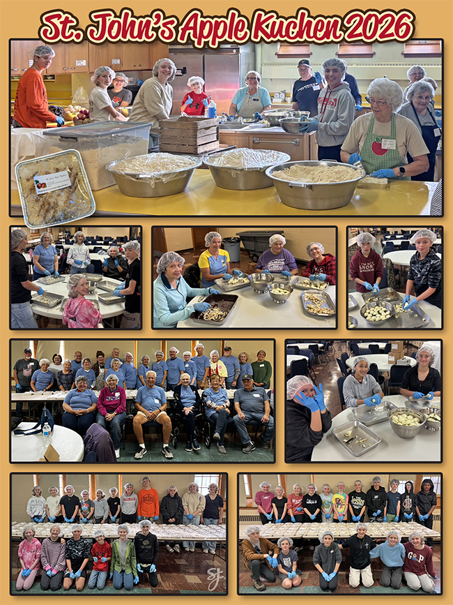 Apple Kuchen Photos of Volunteers