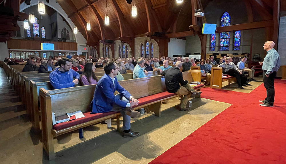 Voters Meeting was well attended