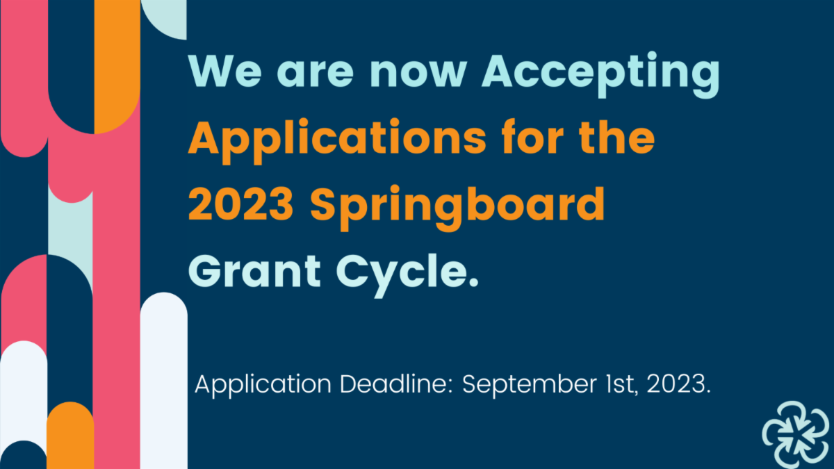 Announcing the 2023 Springboard Grant