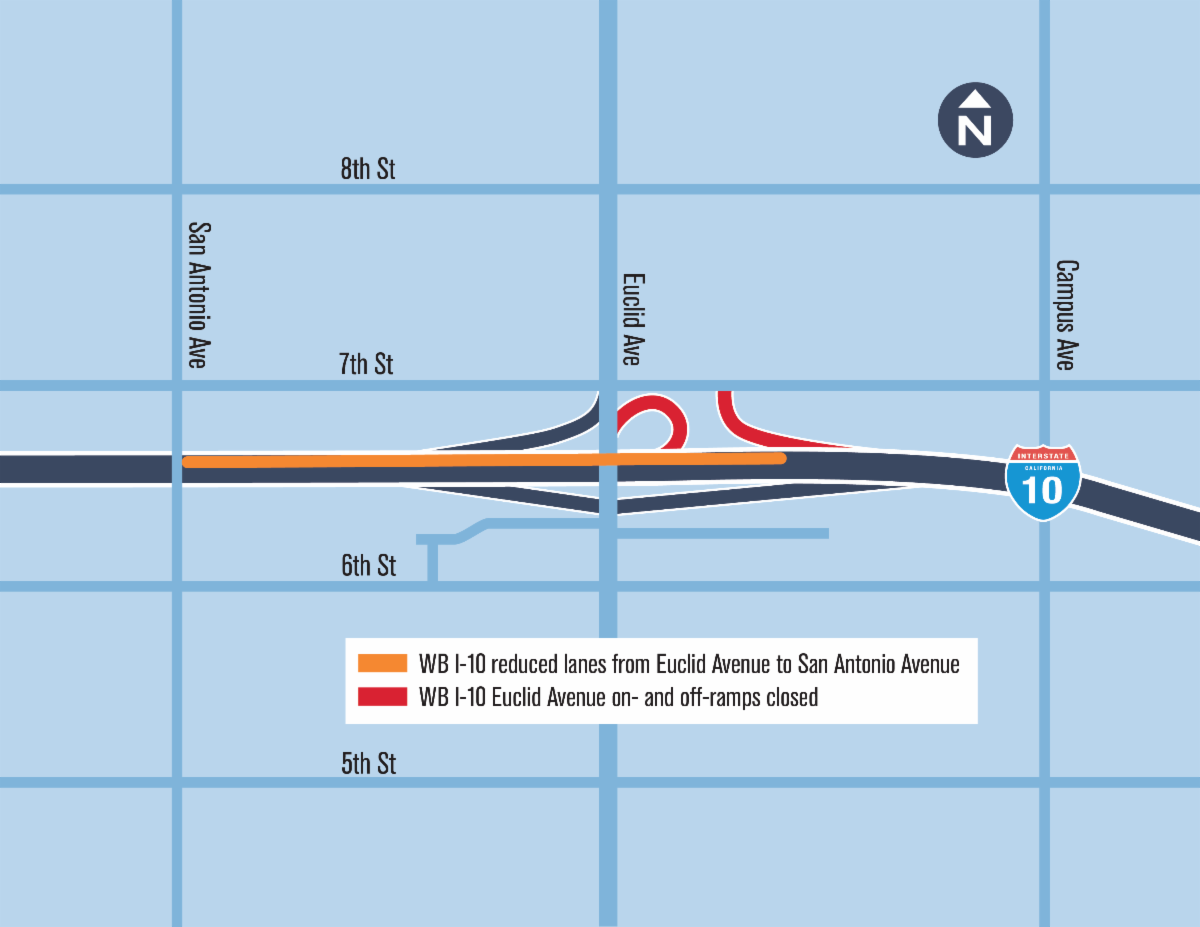 I10 Express Lanes Construction Alert Week of October 23