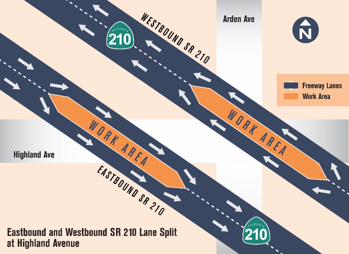 SR 210 Lane Addition and Base Line Interchange Construction Alert Week of December 26, 2022