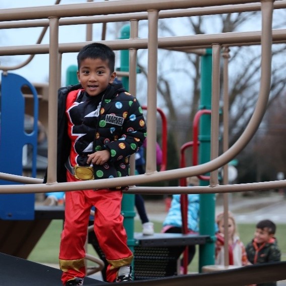 Child on Playground