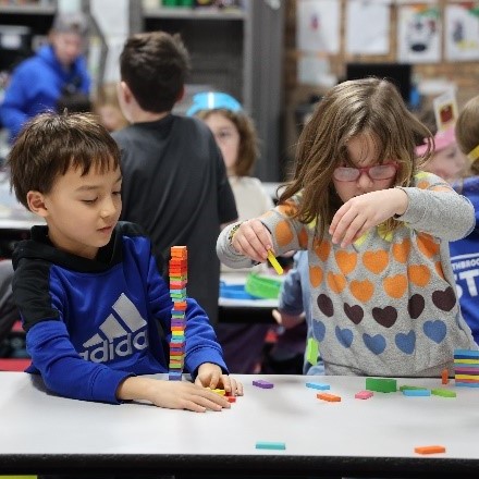 Children Working On Craft