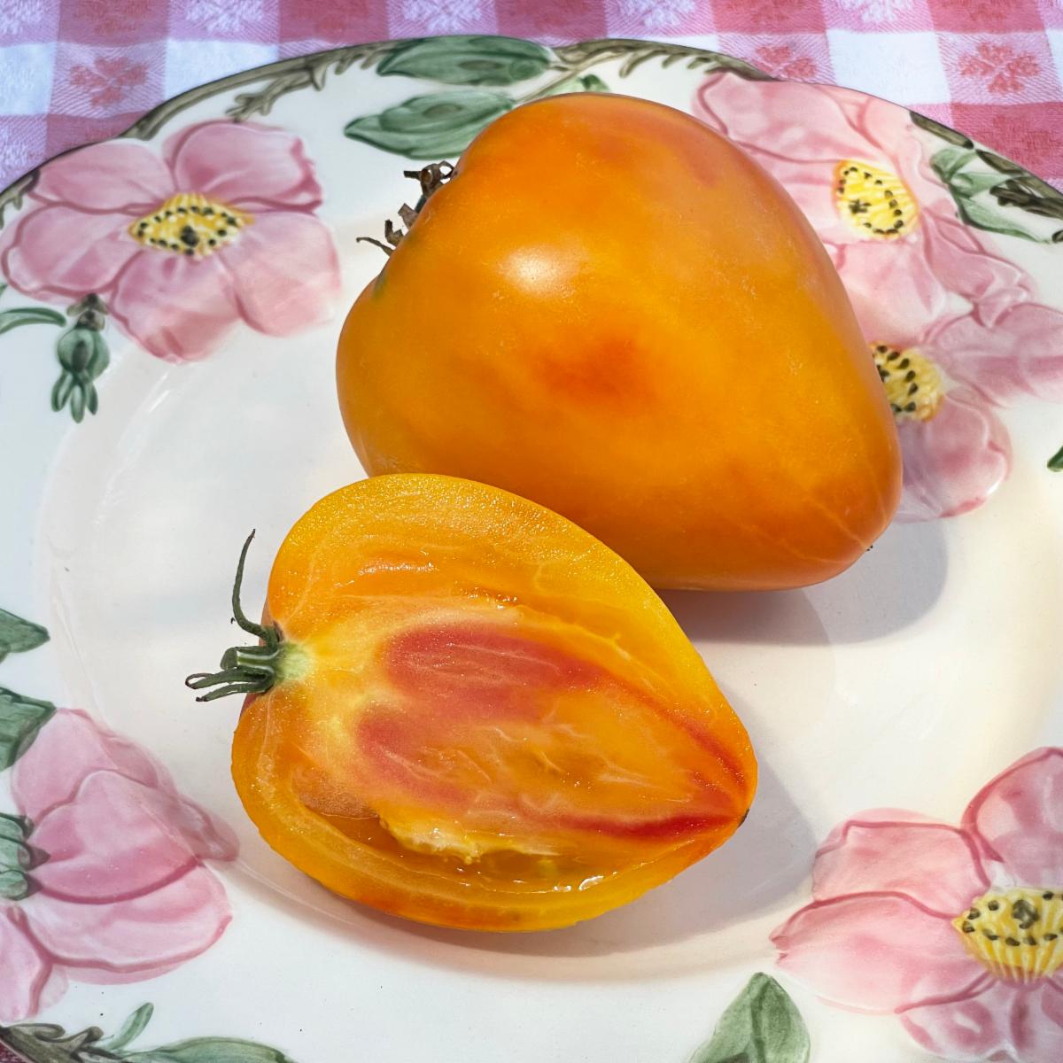 Orange Russian 117 Tomato